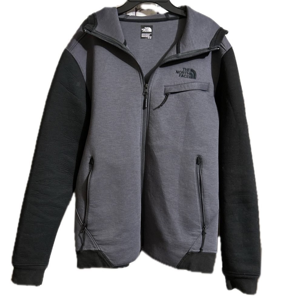The North Face Men’s Zip Front Jacket Black & Gray Size M